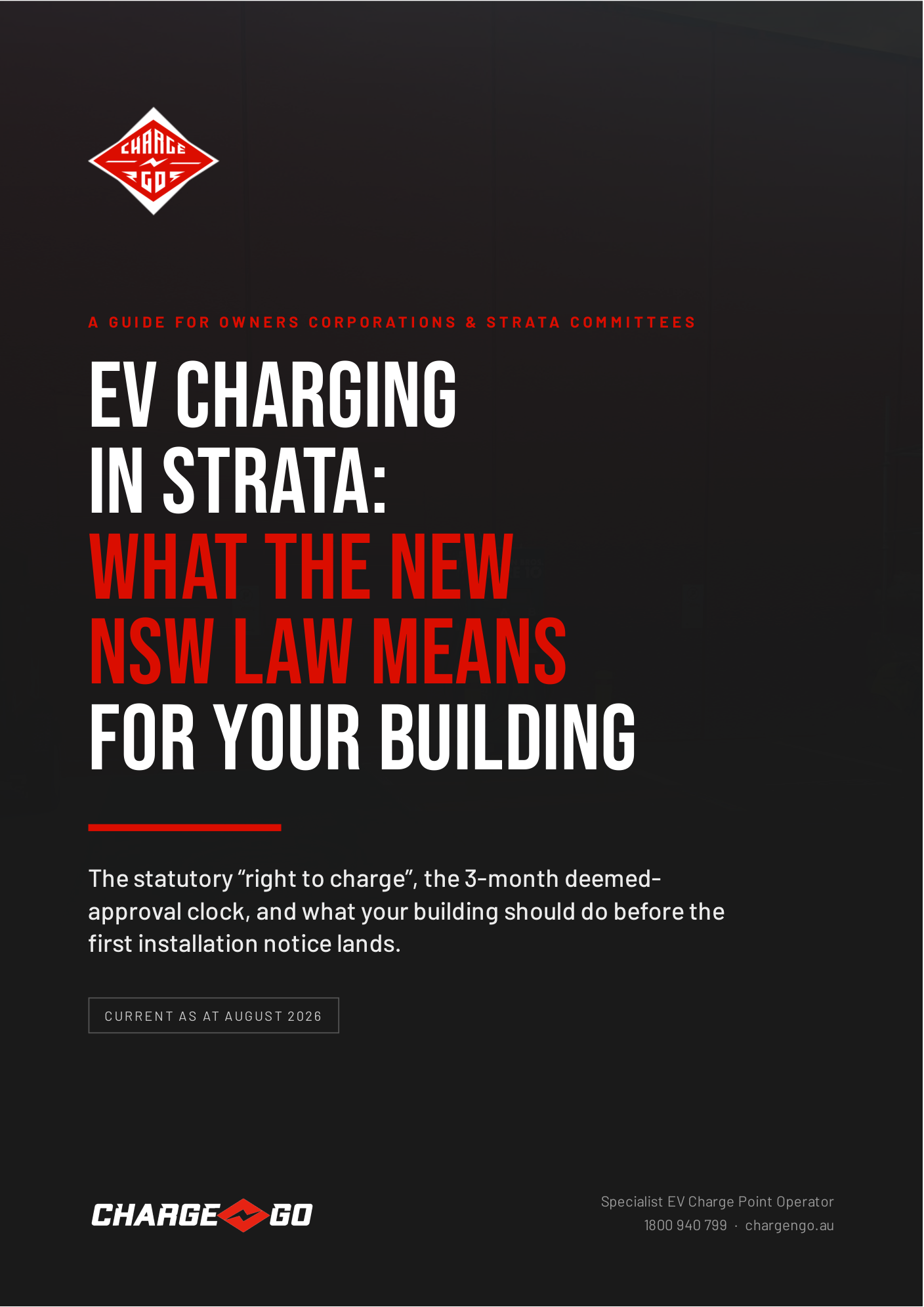 EV Charging in Strata guide